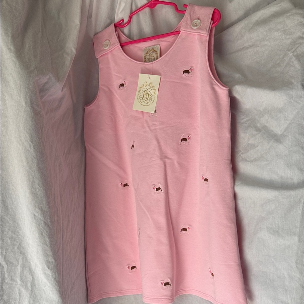 The Beaufort Bonnet Company Pink Embroidered Dress (Jumper)
